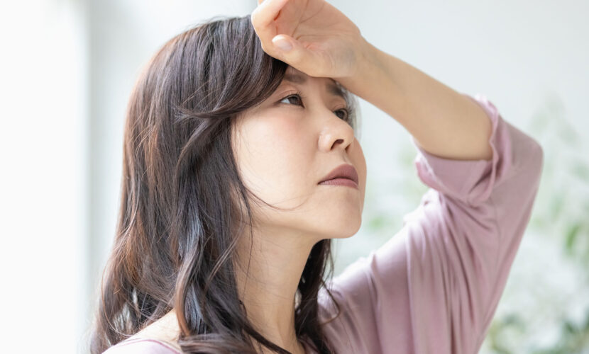 憂鬱な女性イメージ